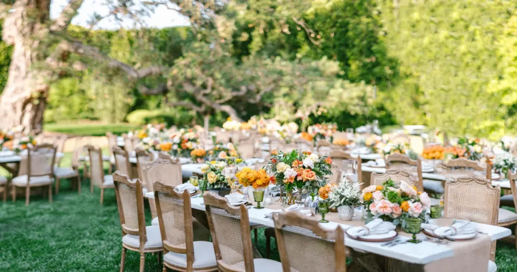 centerpieces at wedding receptions nyt