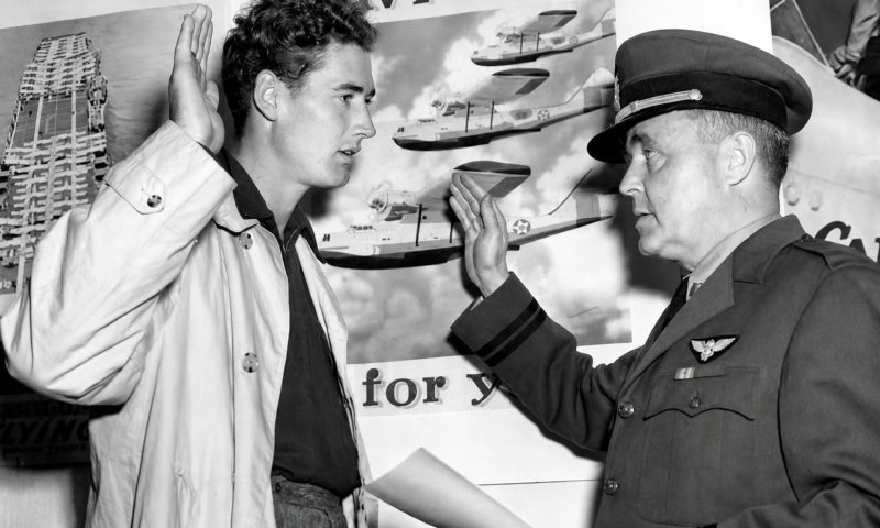 ted williams military service years
